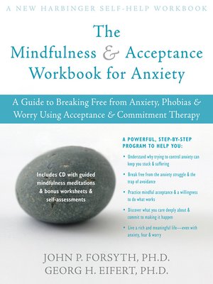 cover image of Mindfulness and Acceptance Workbook for Anxiety